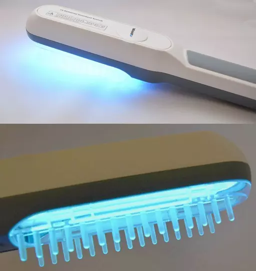 UVDERMA Handheld Narrowband UVB Phototherapy Lamp Psoriasis, Vitiligo ...